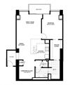 Floor plan at Flair Tower